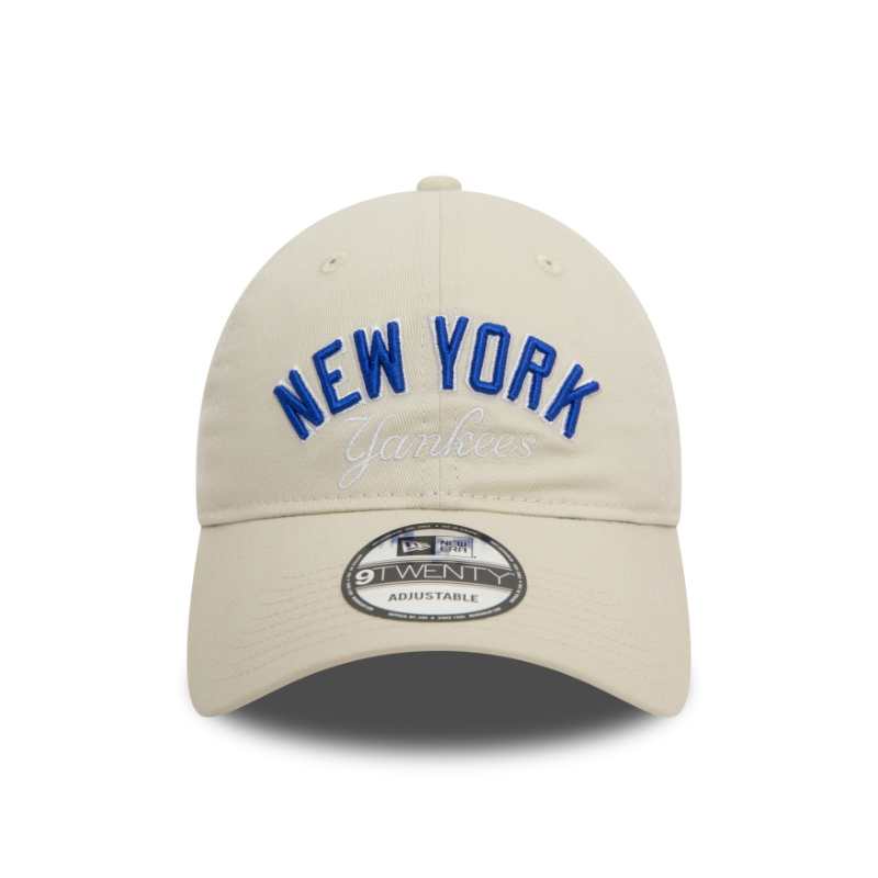 New Era -MLB Wordmark - New York Yankees - 9Twenty - Stone - Headz Up 