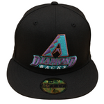 New Era - 59FIFTY - Arizona Diamondbacks Cooperstown - Black/Grey UV - Headz Up 