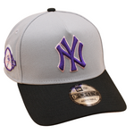 New Era - 9FORTY A-Frame Cap - New York Yankees - Grey/Black/Pink - Headz Up 