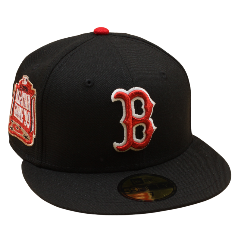 New Era - 59FIFTY Fitted -  Boston Red Sox - 1999 All Star Game - Black/Red UV - Headz Up 