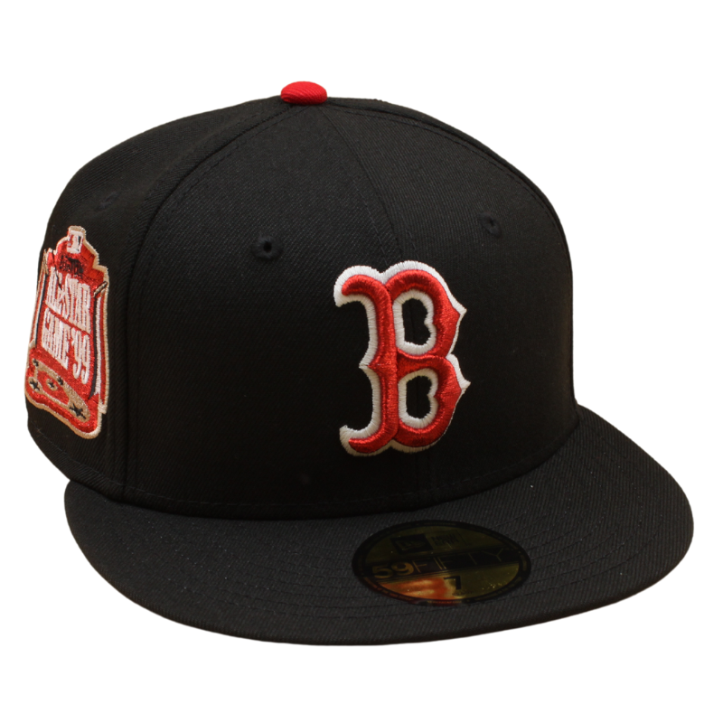 New Era - 59FIFTY Fitted -  Boston Red Sox - 1999 All Star Game - Black/Red UV