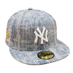 New Era - 59FIFTY Fitted -  New York Yankees Cooperstown - 1996 WS - Distressed Denim - Headz Up 