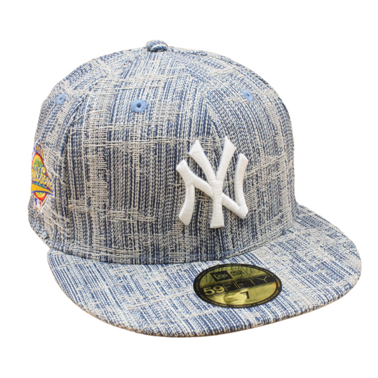 New Era - 59FIFTY Fitted -  New York Yankees Cooperstown - 1996 WS - Distressed Denim