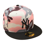 New Era - 59FIFTY - New York Yankees Cooperstown - 50th WS - Pink Camo/Black - Headz Up 