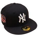 New Era 59FIFTY kasket med New York Yankees-logo i navy og rød, Jackie Robinson 50th-design