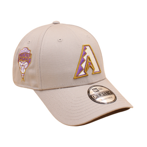 New Era Arizona Diamondbacks Patch 9forty Baseball Cap - Light Brown - Headz Up 