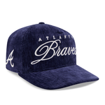 New Era -  19TWENTY - TEAM SCRIPT - Atlanta Braves - Blue - Headz Up 