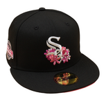 New Era - 59FIFTY - Chicago White Sox - FLOWER POWER WS 2005 - Black/Pink UV - Headz Up 