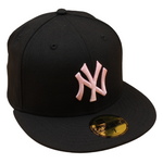 New Era - 59FIFTY - New York Yankees - Black/Dusty Pink - Headz Up 