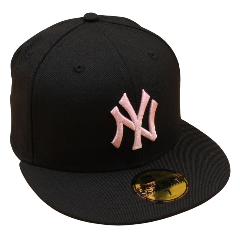 New Era - 59FIFTY - New York Yankees - Black/Dusty Pink - Headz Up 
