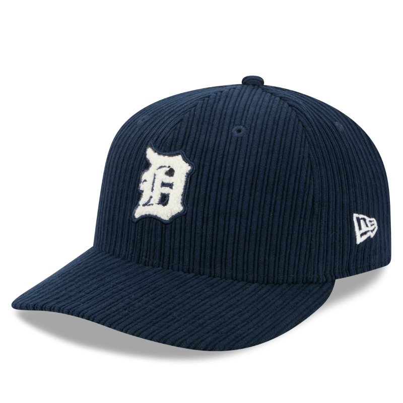 New Era - 59FIFTY Fitted Cap - Detroit Tigers - CHENILLE POP - Navy - Headz Up 