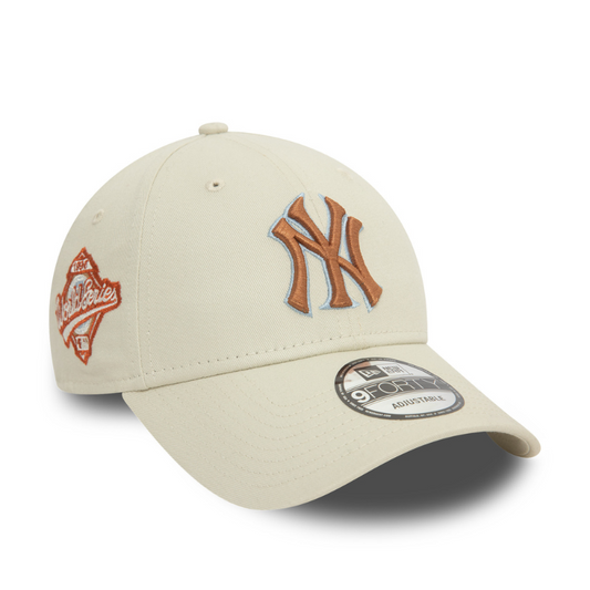 New Era - MLB Patch New York Yankees - 9forty Baseball Cap - Stone - Headz Up 