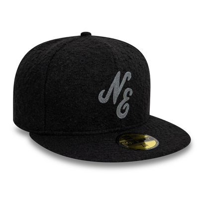 New Era - 59FIFTY Fitted Cap - New Era X Moon Wool - Black