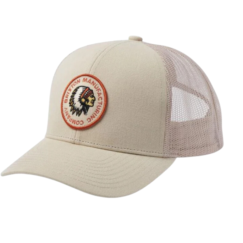 Rival Stamp X C MP Mesh Trucker Cap - White Cap/White Cap - Headz Up 