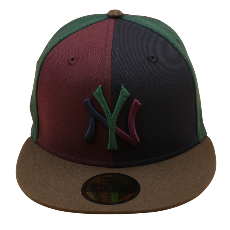 New Era - 59FIFTY - New York Yankees Cooperstown - WS 1999 - Navy/Green/Walnut - Headz Up 