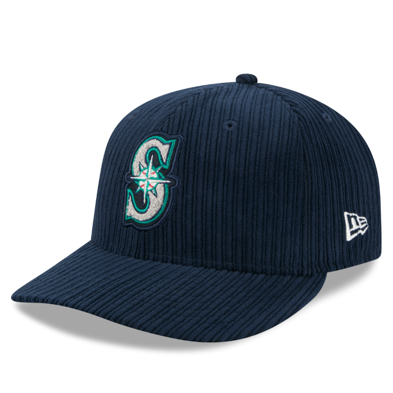 New Era - 59FIFTY Fitted Cap - Seattle Mariners - CHENILLE POP - Navy - Headz Up 