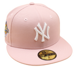 New Era - 59FIFTY Fitted -  New York Yankees - WS 1996 - Pink Rouge - Headz Up 