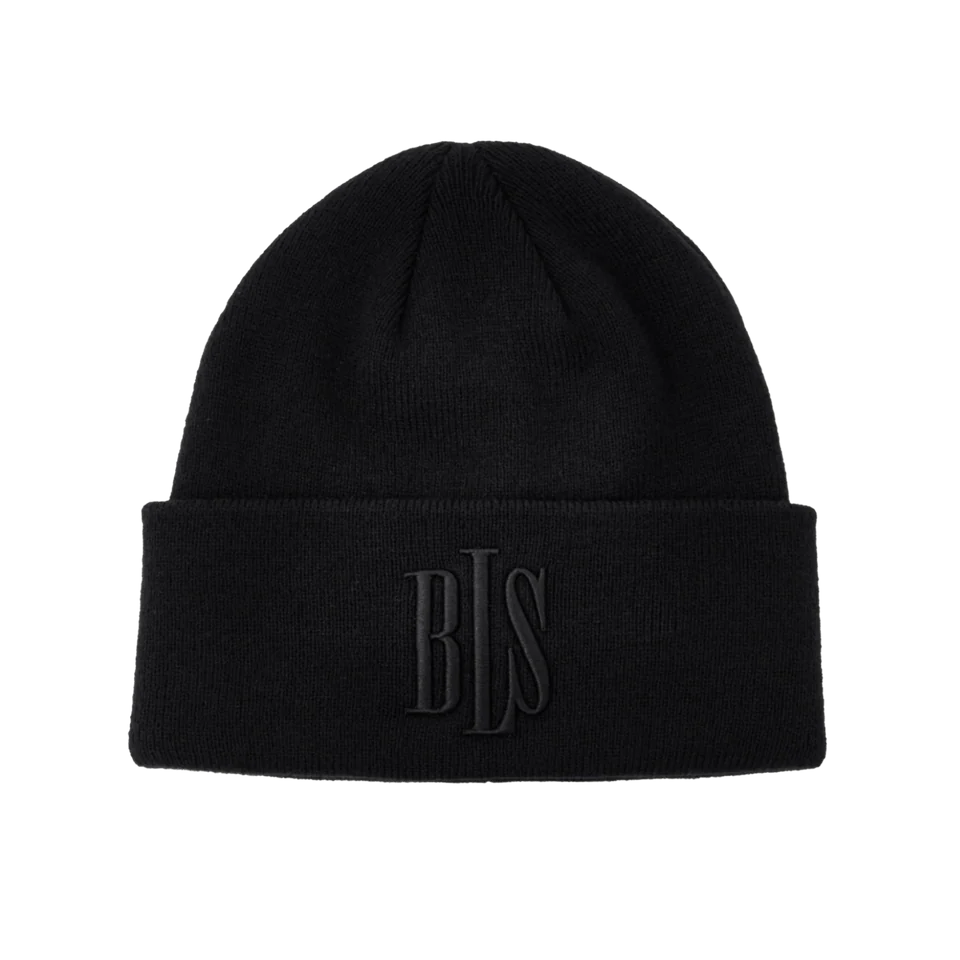 BLS - Classic 3D Beanie - Black/Black - Headz Up 