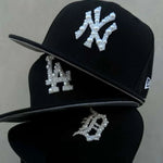 Hvide halverede perler til DIY af caps - Headz Up 