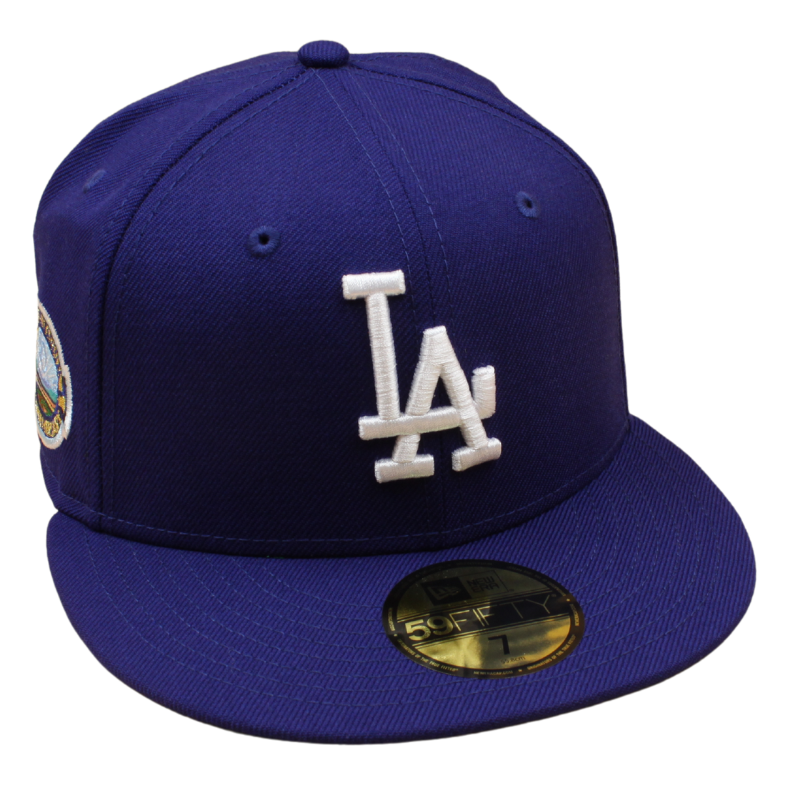 New Era - 59FIFTY - Los Angeles Dodgers - 50th Anniversary Dodger Stadium - Blue/Green UV - Headz Up 
