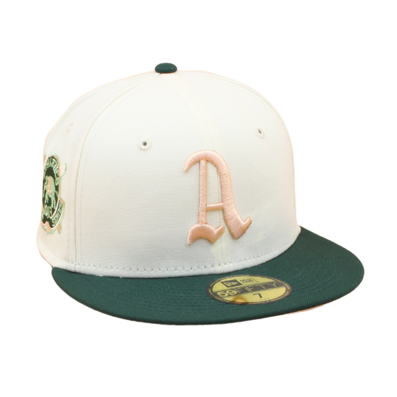 Philadelphia Athletics Cooperstown 59Fifty Fitted World Series 1913 - Chrome/Dark Green - Headz Up 
