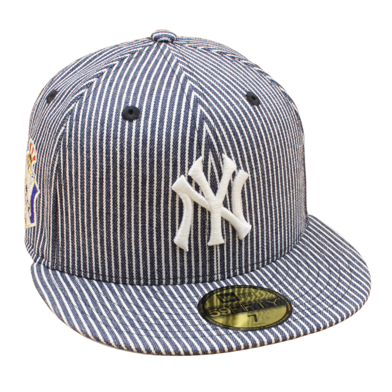 New Era - 59FIFTY Fitted -  New York Yankees Cooperstown - 1951 WS - Stripe Denim - Headz Up 