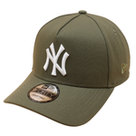 New Era - 9FORTY A-Frame Cap - New York Yankees - Olive - Headz Up 