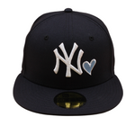 New Era - 59FIFTY Fitted -  New York Yankees Cooperstown - 1998 WS - Navy/Sky Blue UV - Headz Up 