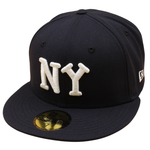 New Era - 59FIFTY - New York Black Yankees - Navy/Green UV - Headz Up 