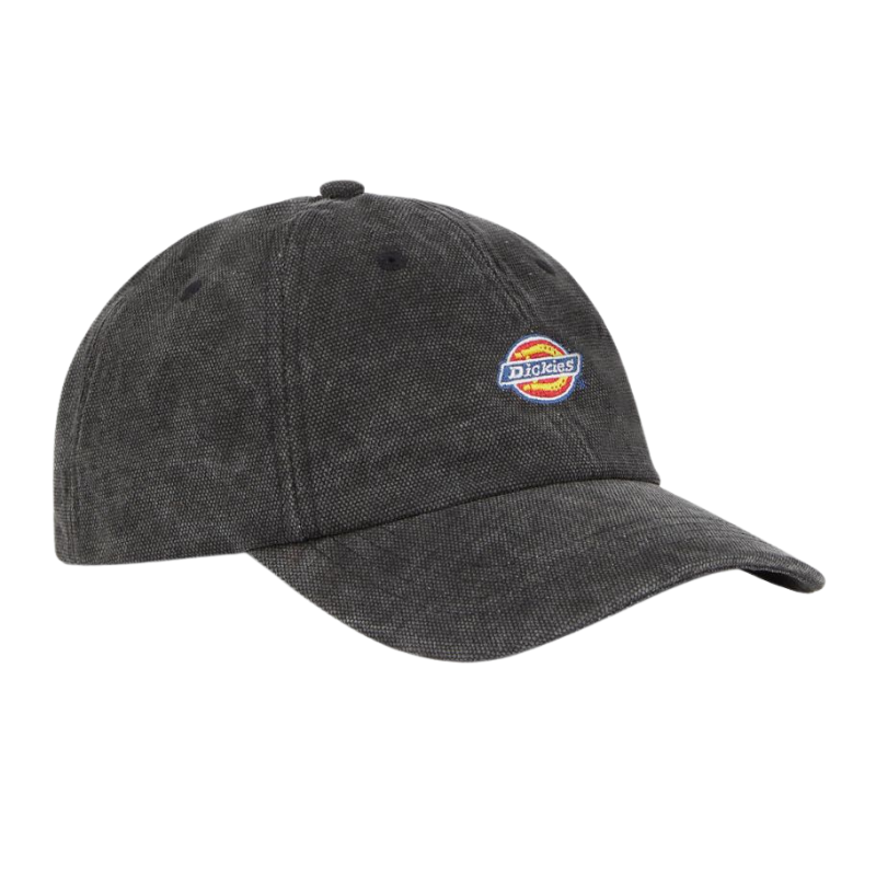 Dickies - Hardwick Dad Cap - Canvas Duck - Black - Headz Up 