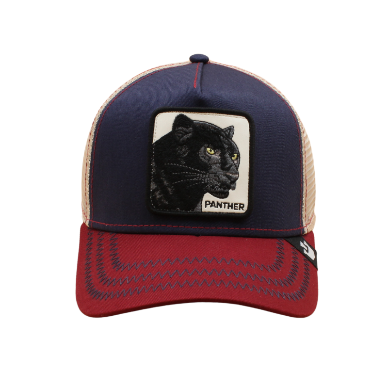 Goorin Bros The Panther - Trucker Cap - Navy/Red