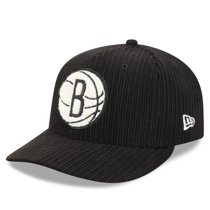 New Era - 59FIFTY Fitted Cap - Brooklyn Nets - CHENILLE POP - Black - Headz Up 