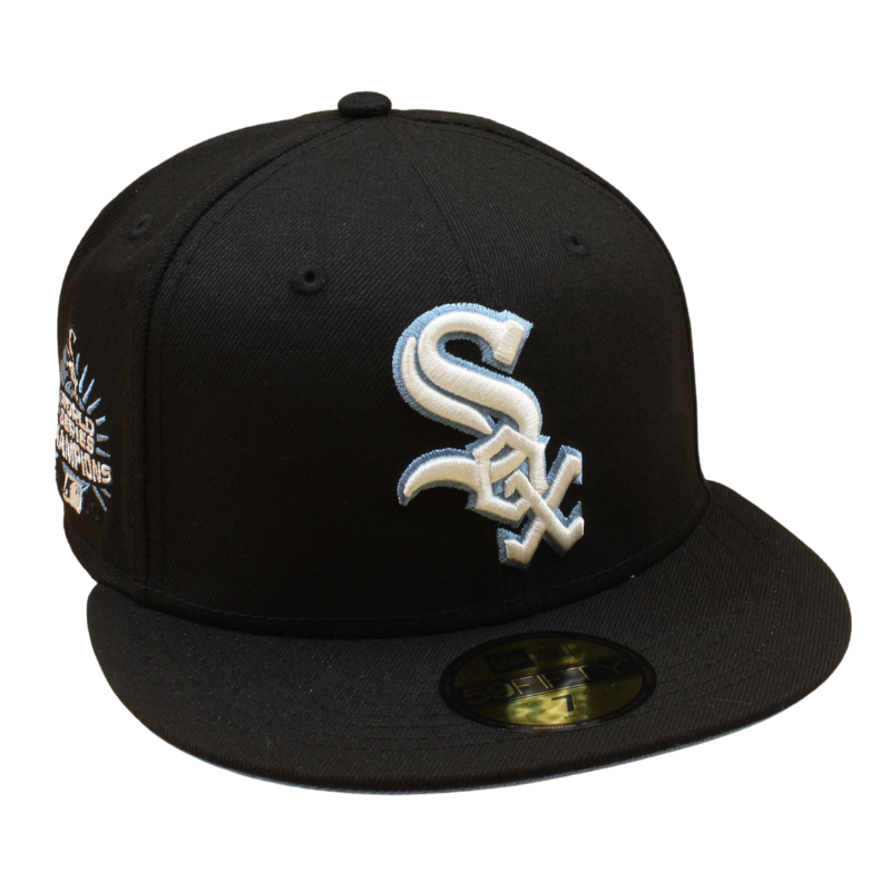 New Era - 59FIFTY Fitted - Chicago White Sox - 2005 WS - Black/Sky Blue UV