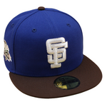 New Era - 59FIFTY - San Francisco Giants - WS 1989 - Royal Blue/Burnt Wood - Headz Up 