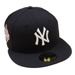 New Era - 59FIFTY - New York Yankees Cooperstown - Classic Logo WS 1999 - Navy/Pink UV - Headz Up 