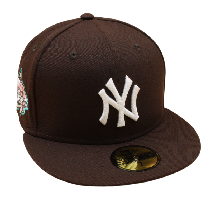 New Era - 59FIFTY Fitted Cap - New York Yankees - 1999 World Series - Burnt Wood/Pink UV - Headz Up 