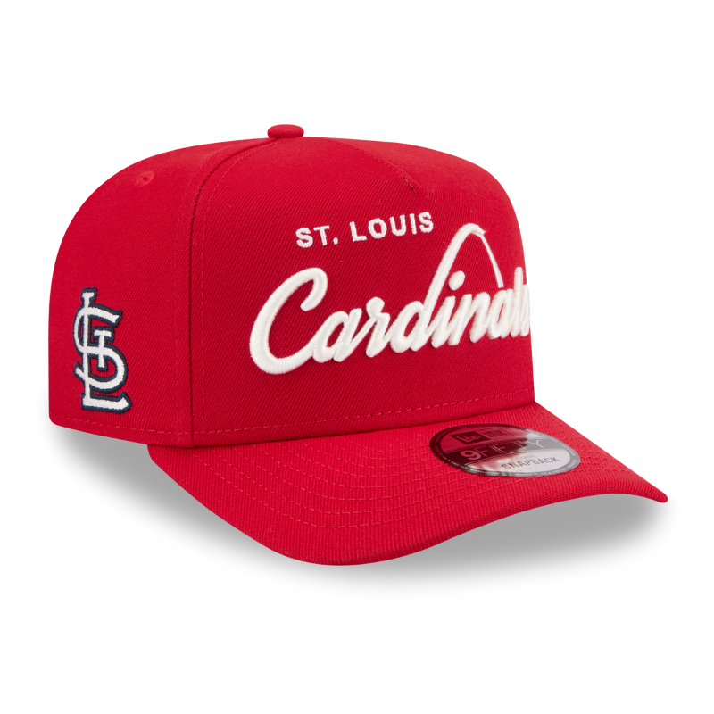 New Era - 9FIFTY A-Frame Snapback - St. Louis Cardinals - LOCAL PLAY - Red - Headz Up 