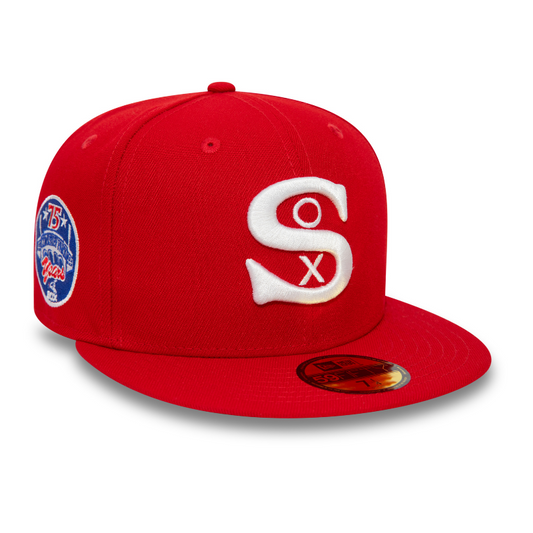 New Era - Chicago White Sox MLB Cooperstown Alternate 59Fifty Fitted - Scarlet
