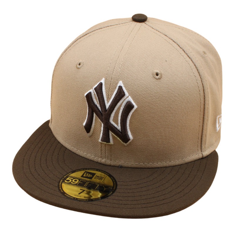 New Era - 59FIFTY Fitted Cap - New York Yankees - Camel/Walnut - Headz Up 