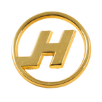 Headz Up - Cap Pin - "H" Logo - Gold - Headz Up 