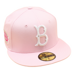 New Era - 59FIFTY - Brooklyn Dodgers Cooperstown - 1955 Anniversary - Pink/Grey UV - Headz Up 