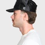 LAU LAU - Baseball Cap - Black Satin - Headz Up 