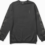 SALTY CREW - REEL LB CREWNECK - Pirate Black - Headz Up 