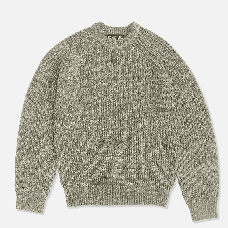 SALTY CREW - Harper Fisherman Knit - Natural Heather - Headz Up 