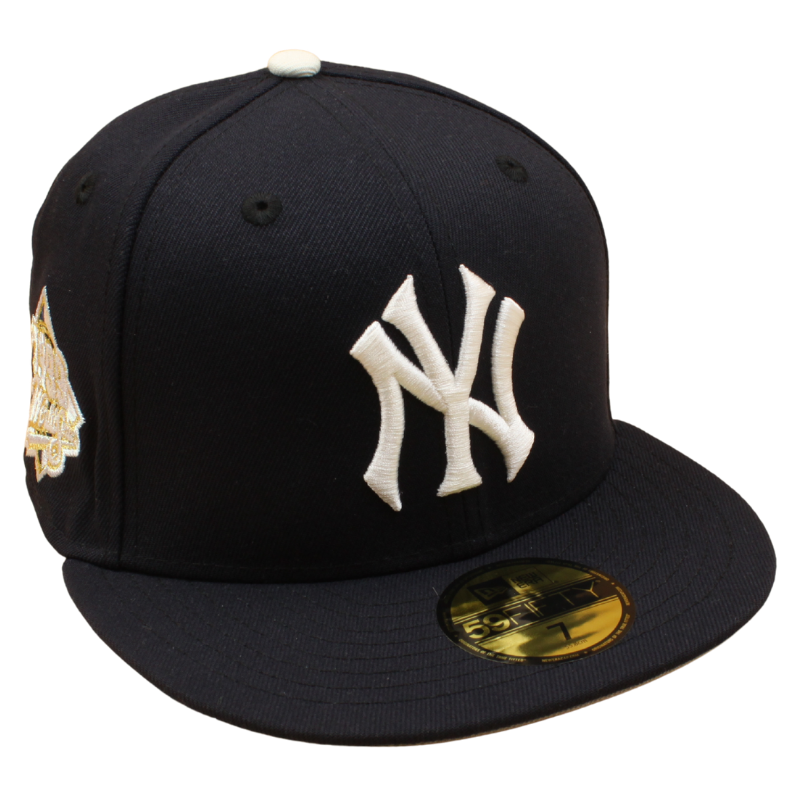 New Era - 59FIFTY - New York Yankees Cooperstown - World Series 1999 Gold - Navy/Grey UV - Headz Up 