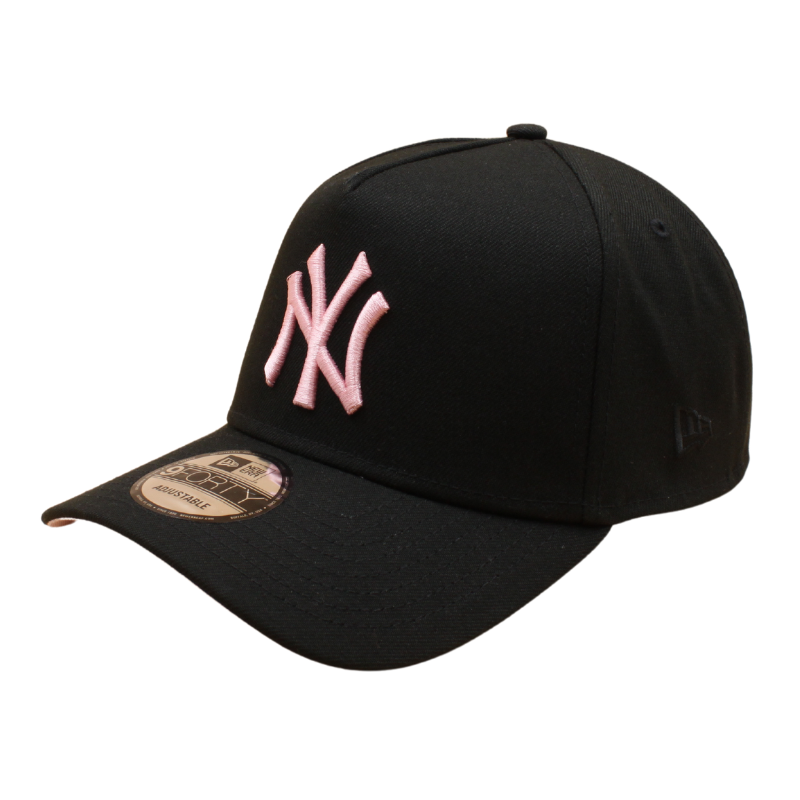 New Era - New York Yankees - World Series 1999 - 9forty A-Frame Cap - Black/Pink - Headz Up 