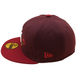 New Era - 59FIFTY - New York Yankees Cooperstown - 50TH Anniversary - Maroon/Cardinal - Headz Up 