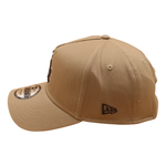 New Era - 9FORTY A-Frame Cap - OUTLINE - Los Angeles Dodgers - Khaki/Brown - Headz Up 