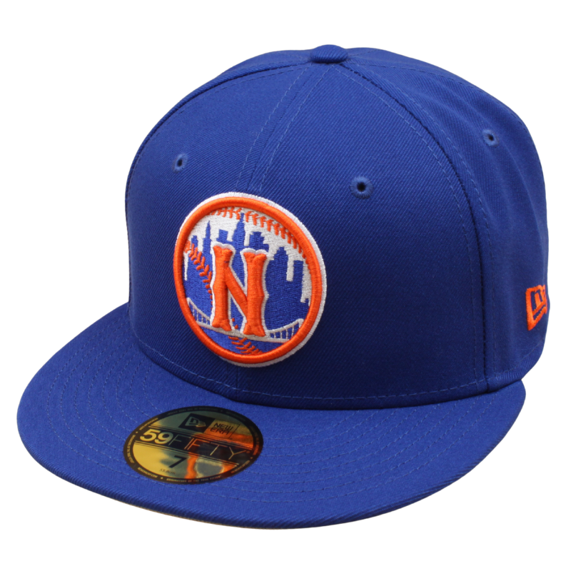 New Era - 59FIFTY Fitted - New York Mets - SKYLINE - Royal Blue/Grey UV - Headz Up 