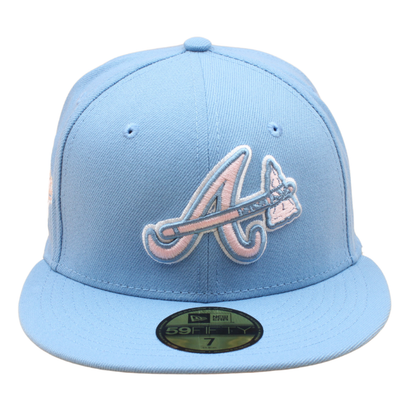 New Era - 59FIFTY Fitted - Atlanta Braves - 1995 World Series - Sky Blue/Pink UV